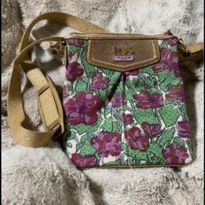 Coach Floral Handbag